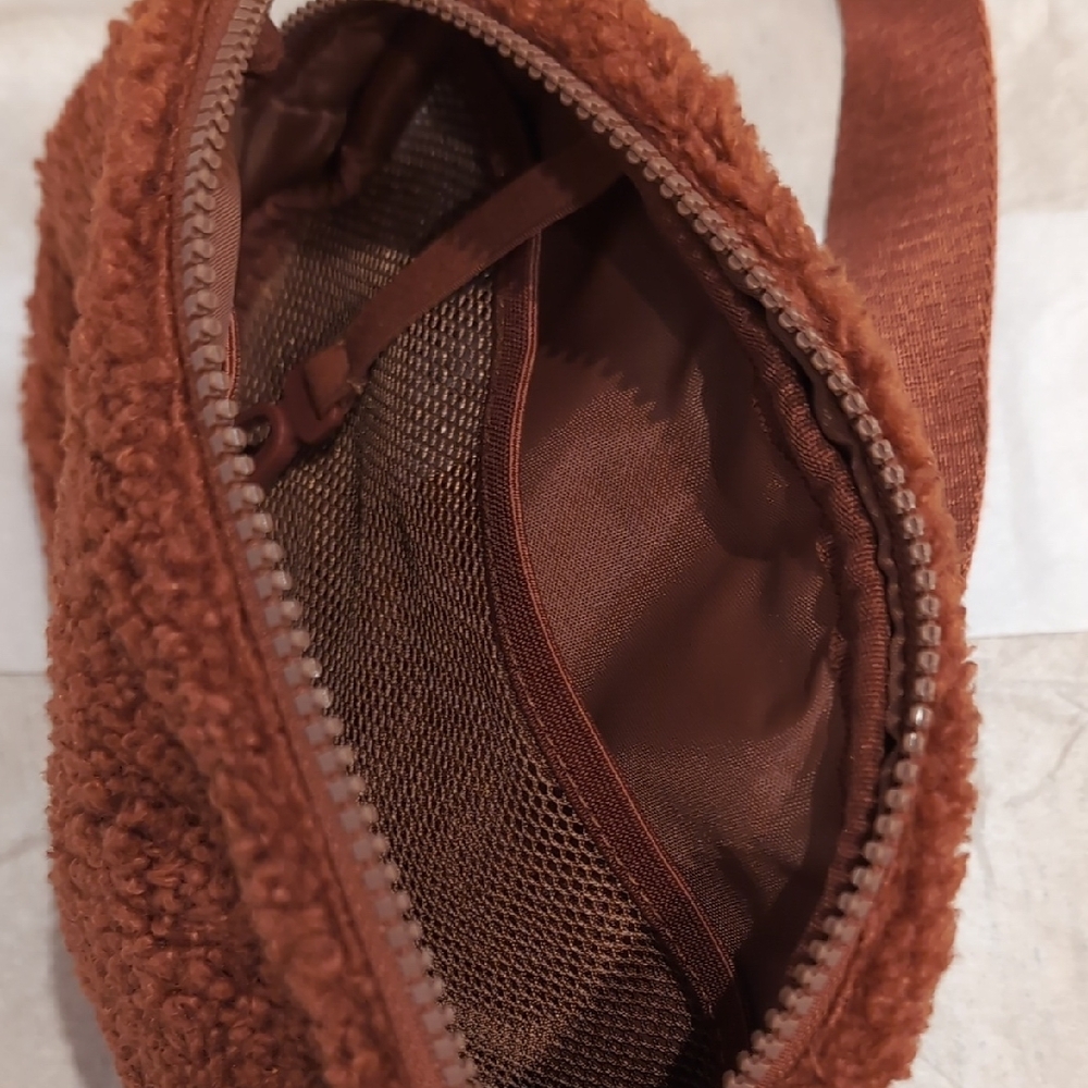 Lolë Lole Rust Fleece Belt Bag